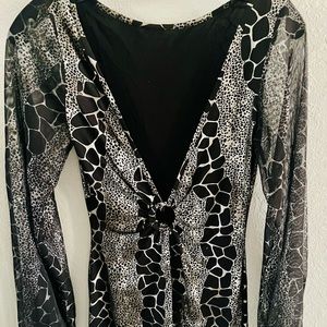 Long leave dress